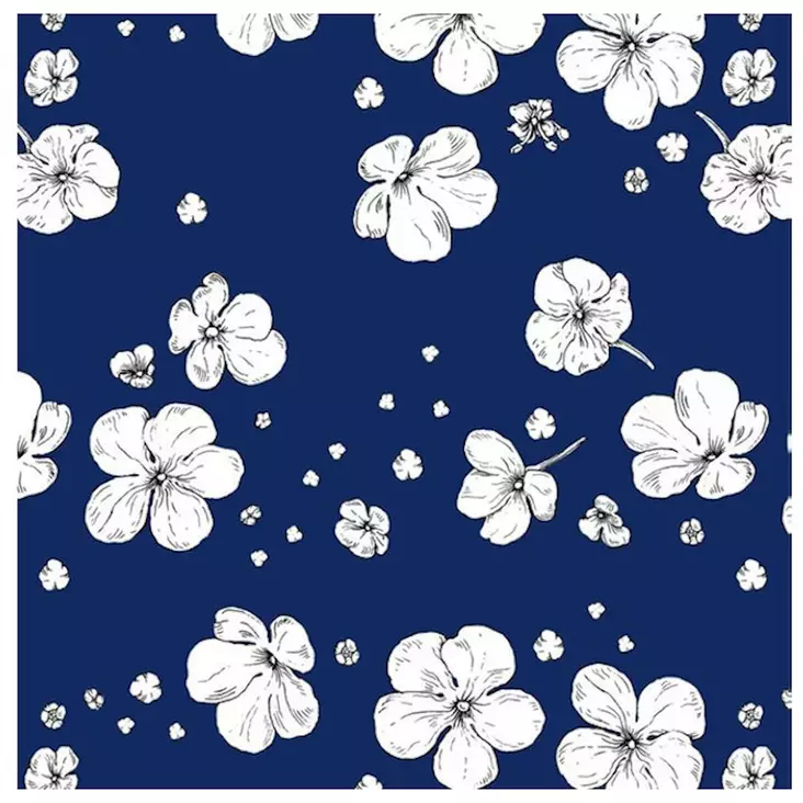 Lautasliina 24cm 20kpl Lumipallo sininen Havi Nuppu - Kahviliinat 24x24 - 6411633327046 - 1