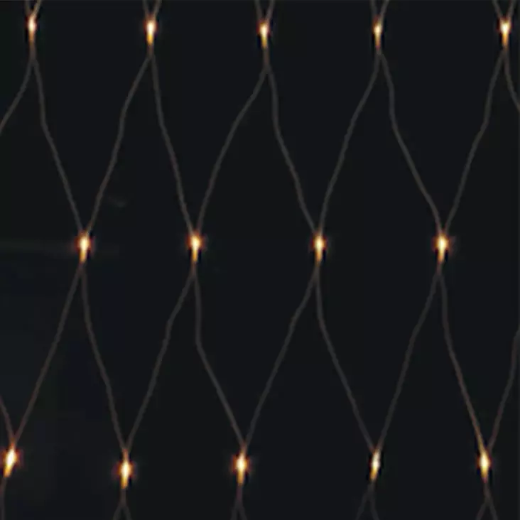 LED valoverkko 2x2m 160l lämmin - Valosarjat verkkovirta - 6438506003746 - 1