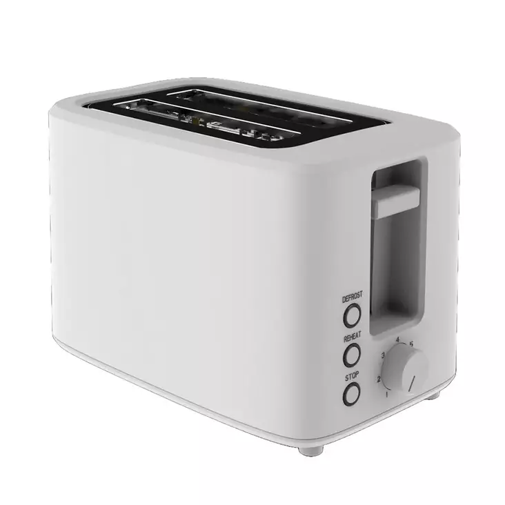 Leivänpaahdin valkoinen 700W - Paistaminen ja kypsentäminen - 6430037757396 - 1