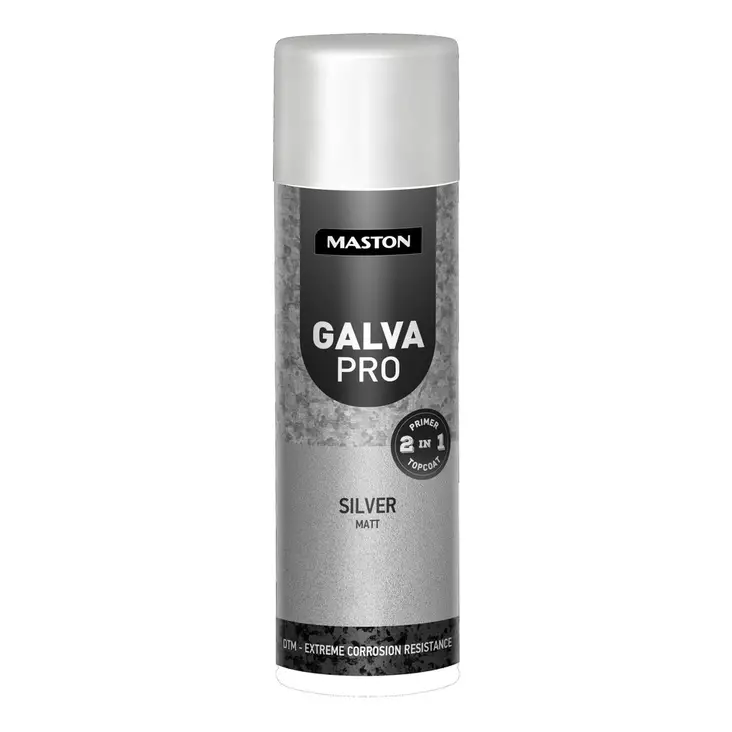 Maston Galva Pro spray Hopea 500ml - Spraymaalit - 6412490046996 - 1