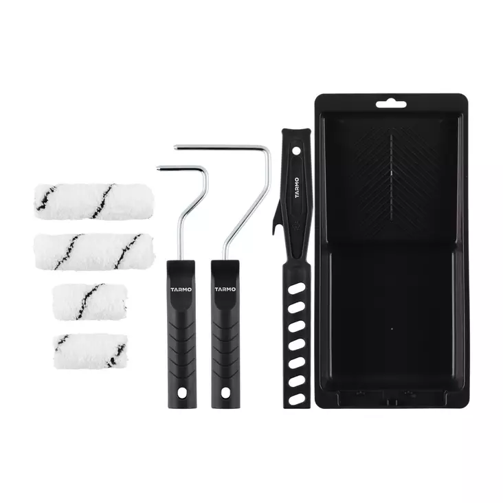 Mini Maalaustelasarja 8-osainen musta - Telasetit - 6410416505756 - 1