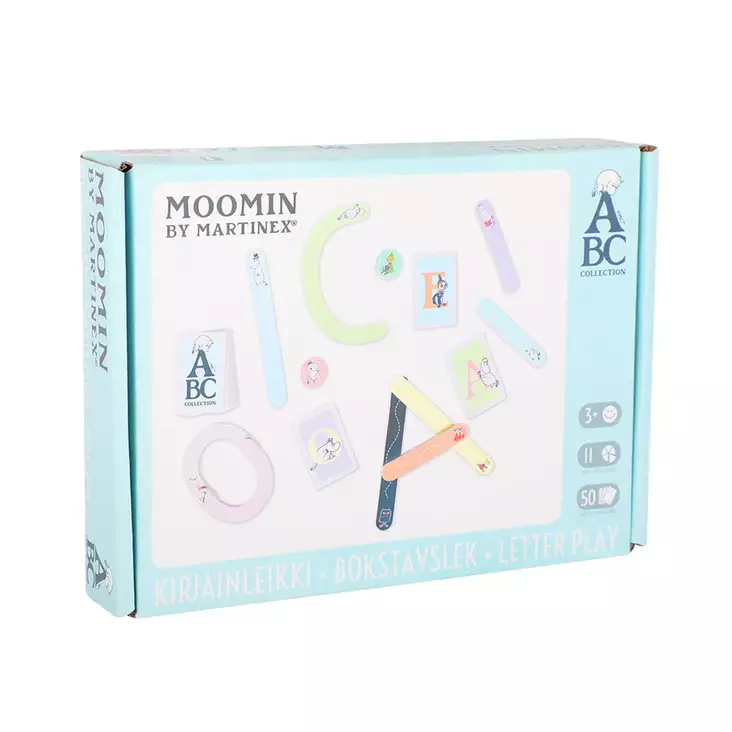 Muumi ABC-kirjainleikki - Lautapelit ja seurapelit - 6416550045516 - 1