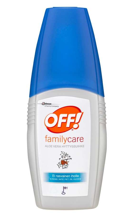 OFF Aloe Vera 100ML SUIHKE - Hyttysmyrkyt ja hyttyssavut - 6414400021406 - 1