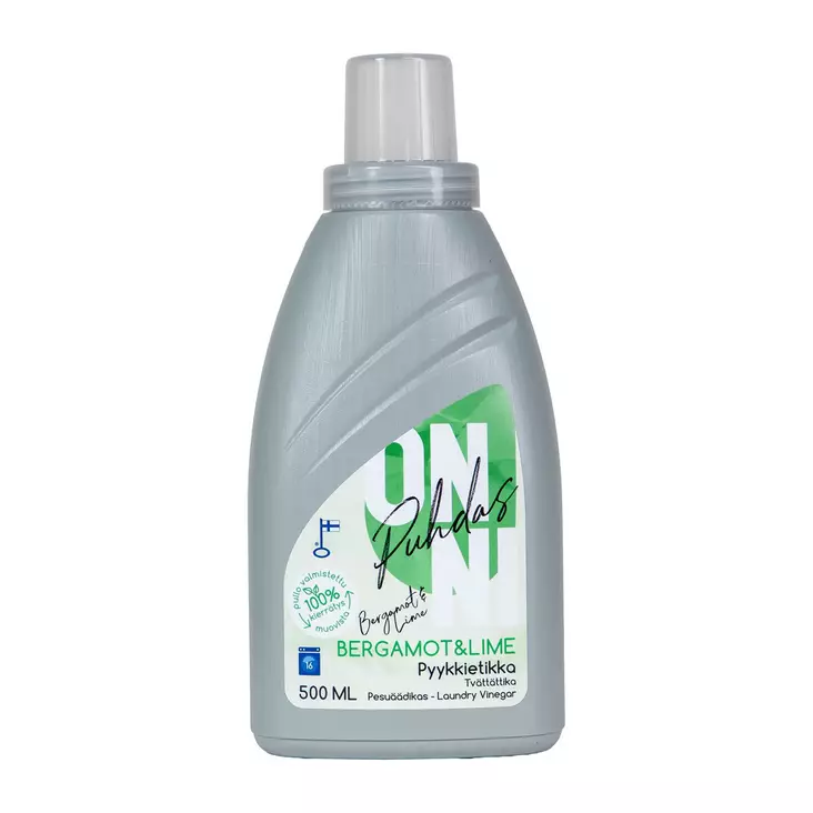 Onni Pyykkietikka 500ml Bergamont-Lime - Huuhteluaineet ja pyykkietikat - 6419642226206 - 1