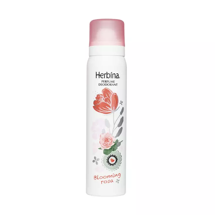Herbina parfyymideodorantti 100ml Rosa - Naisten deodorantit - 6414504213516 - 1