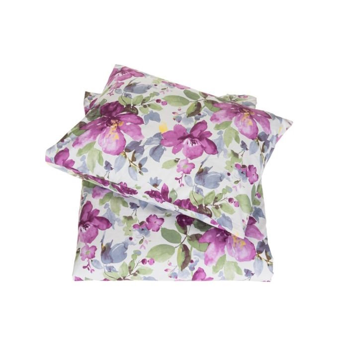 Pussilakanasetti 150x210 cm Violetta - Pussilakanat, petivaatteet ja tyynyt - 6410416358826 - 1