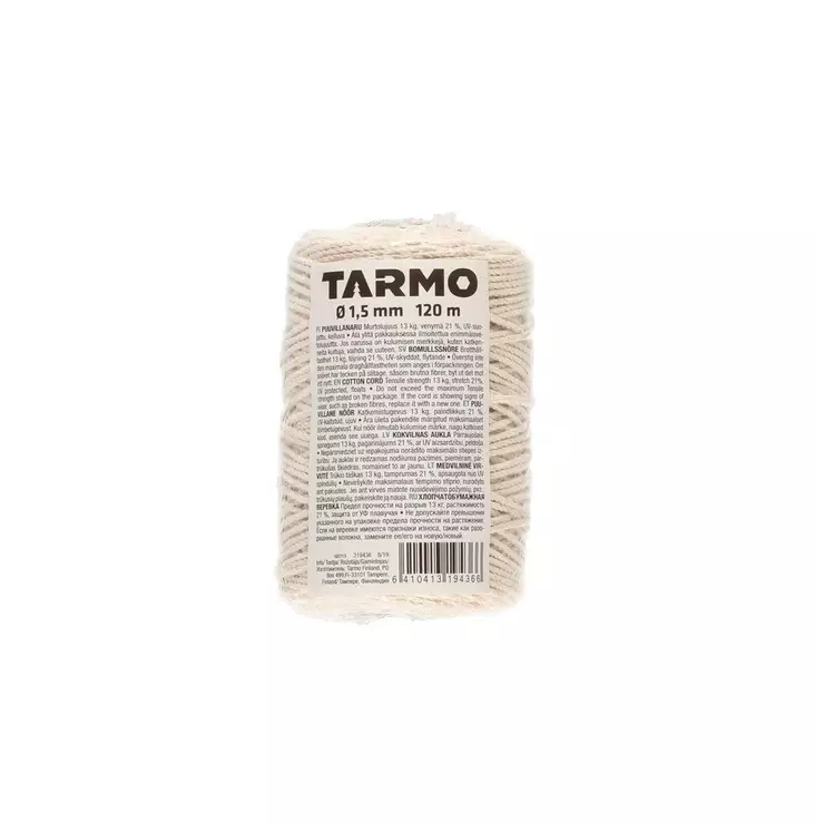 monik=C3=A4ytt=C3=B6inen puuvillanaru kasvientuenta k=C3=A4sity=C3=B6t=
 - Köydet ja narut - 6410413194366 - 1