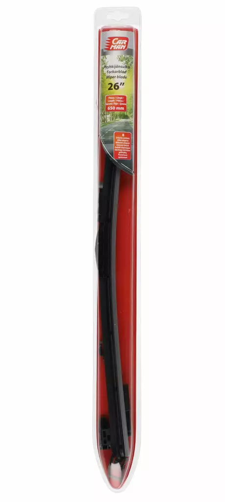 PYYHKIJÄNSULKA 26" 650MM CARMAN - Pyyhkijänsulat - 6410412657756 - 1
