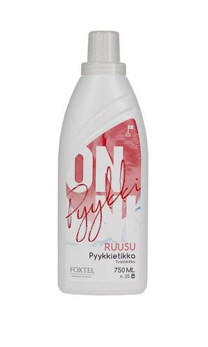 Pyykkietikka Onni 750 ml Ruusu - Huuhteluaineet ja pyykkietikat - 6419642334406 - 1
