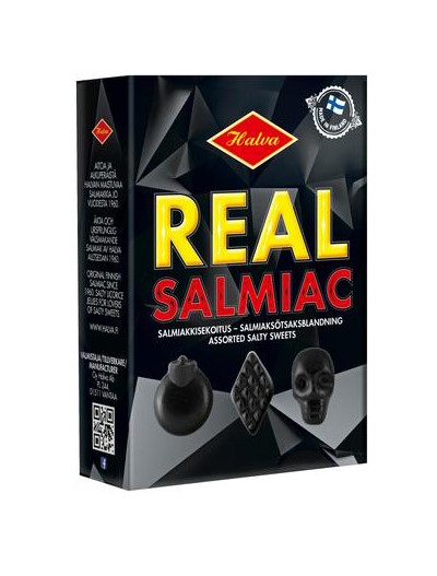 Real Salmiac 230g - Makeiset ja naposteltavat - 6420900004016 - 1