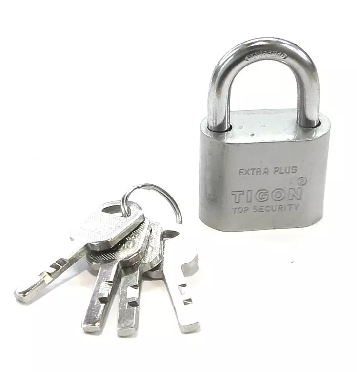 RIIPPULUKKO 40MM TIGON - Riippulukot, kassalippaat ja kassakaapit - 6438417029606 - 1