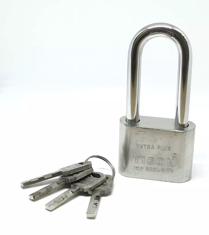 RIIPPULUKKO PITKÄ 50MM TIGON Heavy Duty Lock - Riippulukot, kassalippaat ja kassakaapit - 6438417029736 - 1