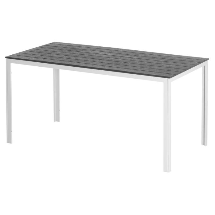 Ruokailuryhm=C3=A4n p=C3=B6yt=C3=A4 Riika soveltuu ulkok=C3=A4ytt=C3=B6=
=C3=B6n.=20 - Puutarhapöydät - 6410416340456 - 1