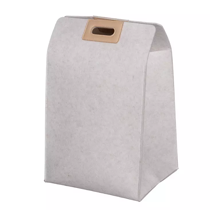 Säilytyskassi huopaa beige - Sisustuskorit ja puulaatikot - 6410416526706 - 1