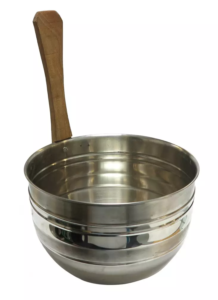 SAUNAKIULU RST+PUU Lievä II-laatu - Kiulut ja löylykauhat - 6410411139376 - 1