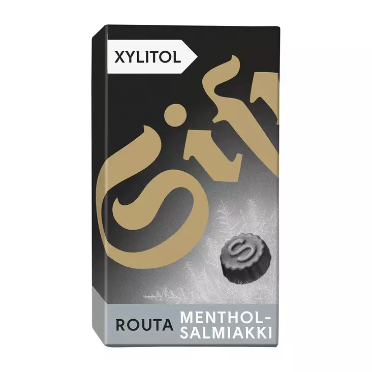 Sisu Routa Salmiakkipastilli 70g Xylitol - Pastillit - 6420256015506 - 1