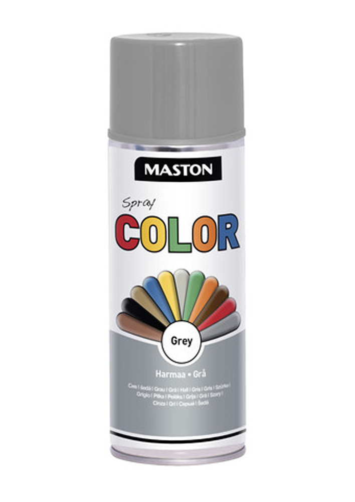 Spraymaali Color Harmaa 400ml Maston - Spraymaalit - 6412490035396 - 1