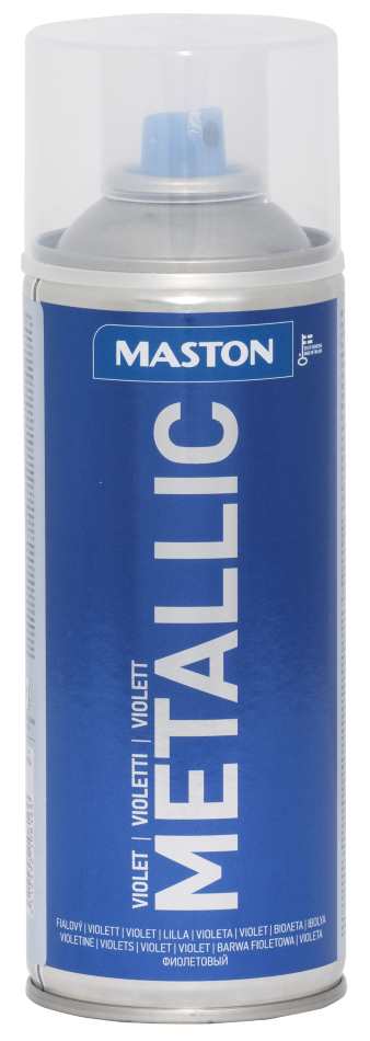 SPRAYMAALI METALLIC VIOLETTI 400ML MASTON - Spraymaalit - 6412492108166 - 1