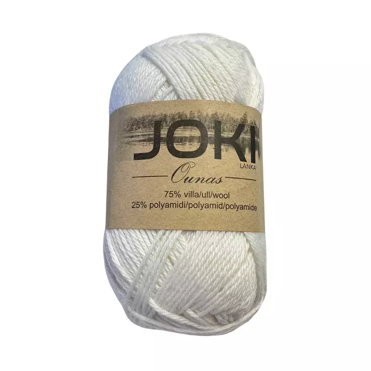 Sukkalanka Joki 100G Valkoinen - Sukkalangat - 6438159364416 - 1