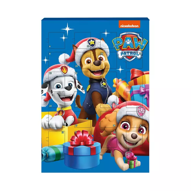 Joulukalenteri Paw Patrol 75g - Elintarvikkeet joulu - 8714786305106 - 1