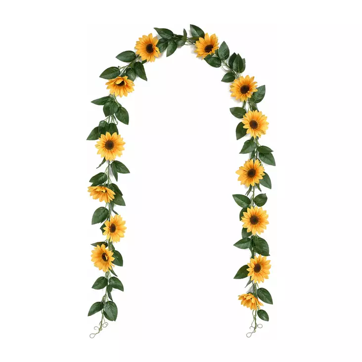 Tekoköynnös auringonkukka - Tekokasvit ja muovikukat - 6438159384766 - 1