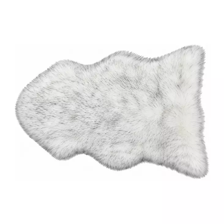 Tekoturkistalja 60x100cm valkoinen fox - Sisustustaljat - 6438159244916 - 1