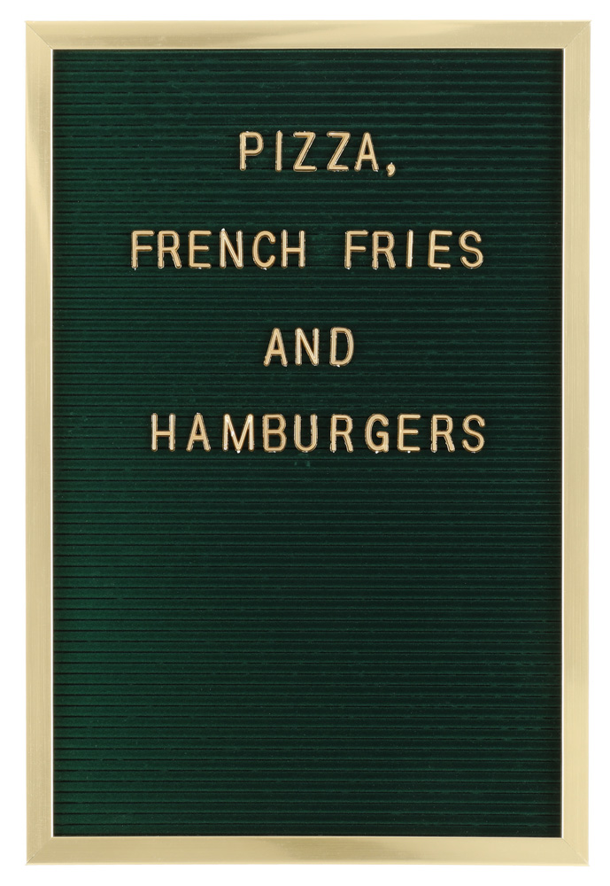 TEKSTITAULU SMARAGDINVIHREÄ 30X45CM 4LIVING - Taulut, julisteet ja kehykset - 6410413181106 - 1