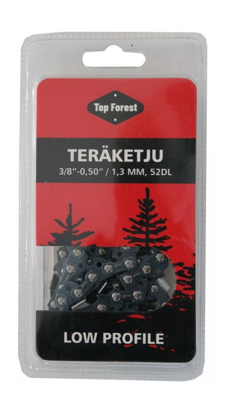 TERÄKETJU 3/8" 0,050"/1.3 52DL - Moottorisahan teräketjut ja laipat - 6430032154206 - 1