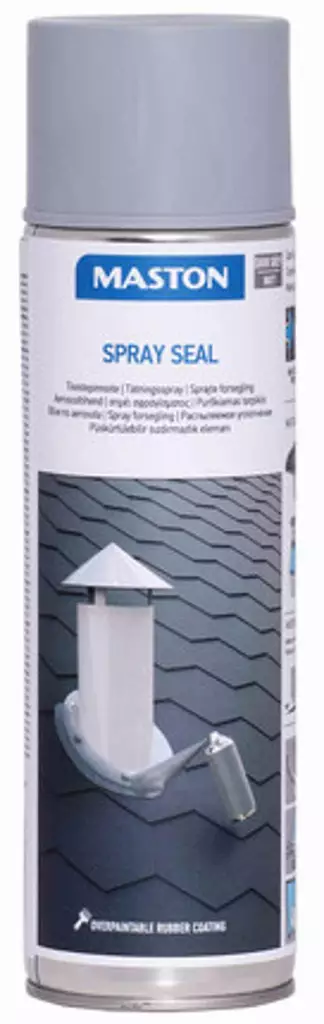TIIVISTEPINNOITE SPRAY SEAL TUMMAHARMAA 500ML MASTON - Spraymaalit - 6412490032746 - 1