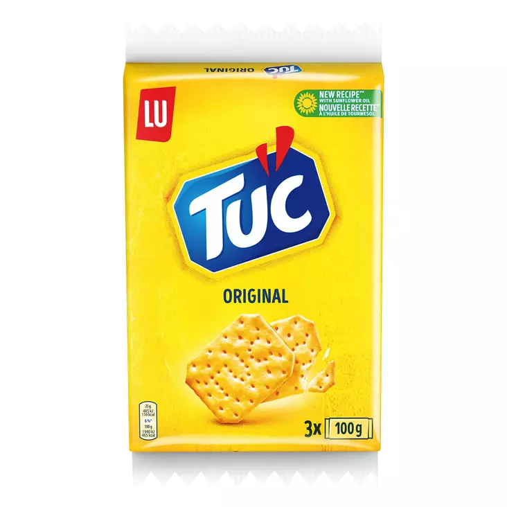 TUC ORIGINAL 3x100G - Leivät, keksit ja leivonnaiset - 5410041030006 - 1