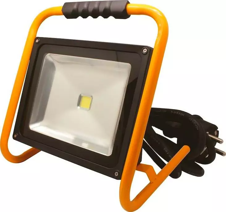 TYÖVALO LED 50W VALONHEITIN JALUSTALLA + KAAPELI - Valonheittimet - 6430039738706 - 1