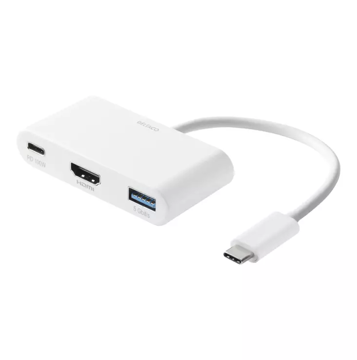 usb-c hdmi adapteri sovitin - Audio- ja videokaapelit - 7333048047496 - 1