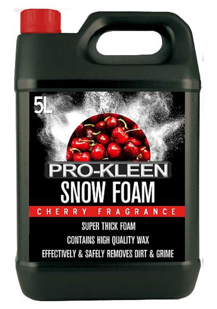 Vaahtopesu Pro-Kleen snow foam cherry 5L - Autoshampoot ja pesuaineet - 5060478890546 - 1