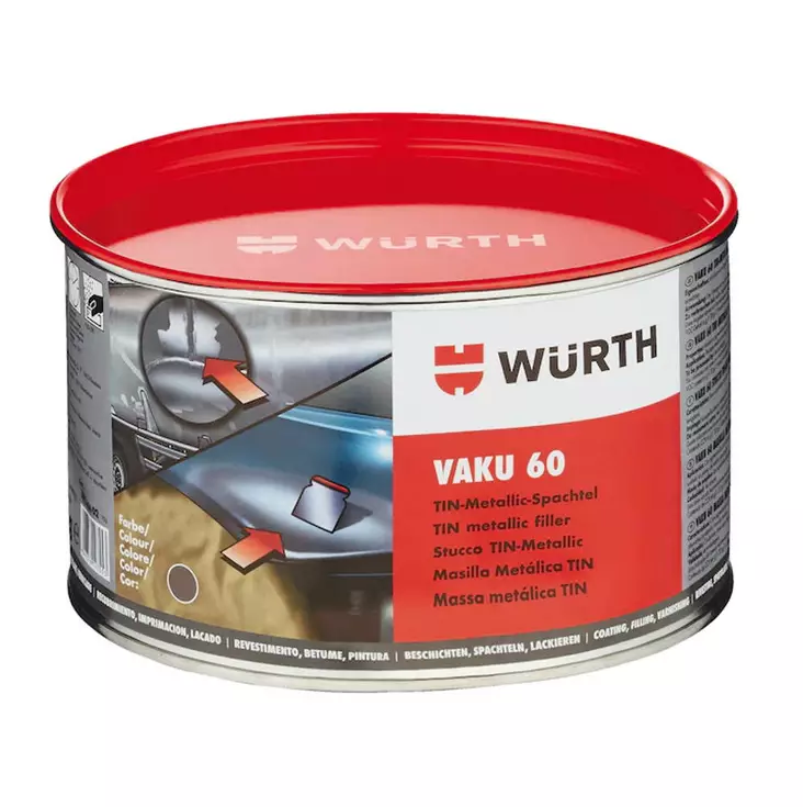 VAKU 60 METALLIPAKKELI 1KG WURTH - Metallimaalit - 4045989547166 - 1