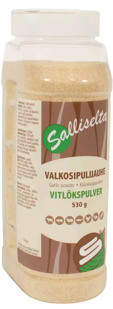 Valkosipulijauhe 530G Sallinen - Mausteet - 6436501005406 - 1