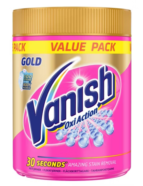 Vanish Gold Pink 940g - Tekstiilinpuhdistusaineet - 5701092111036 - 1