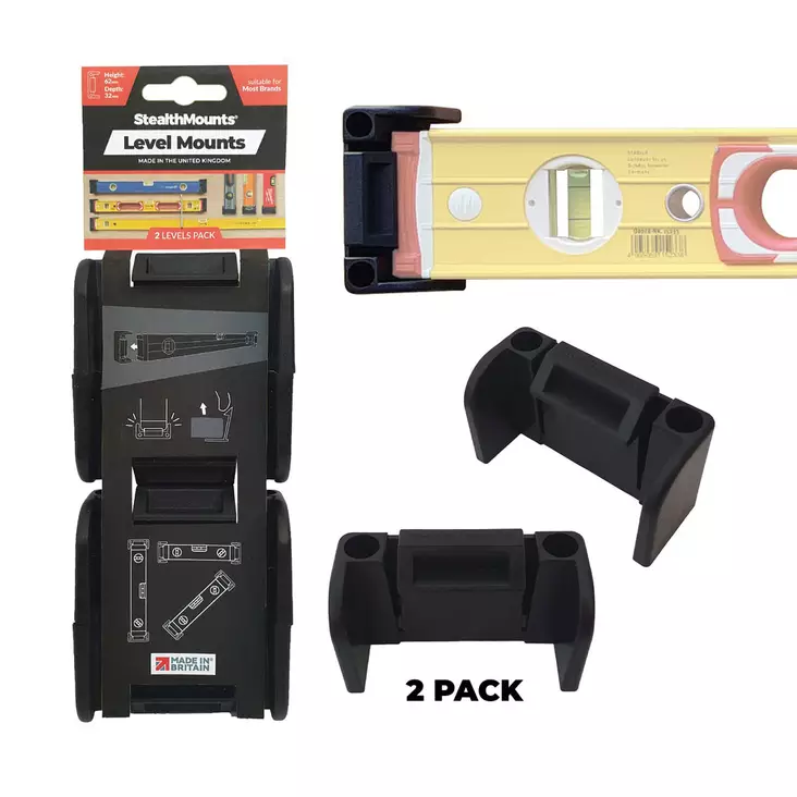 Vatupassin seinäkiinnikkeet 2 kpl. - Varastolaatikot ja säilytyskalusteet - 850041544106 - 1