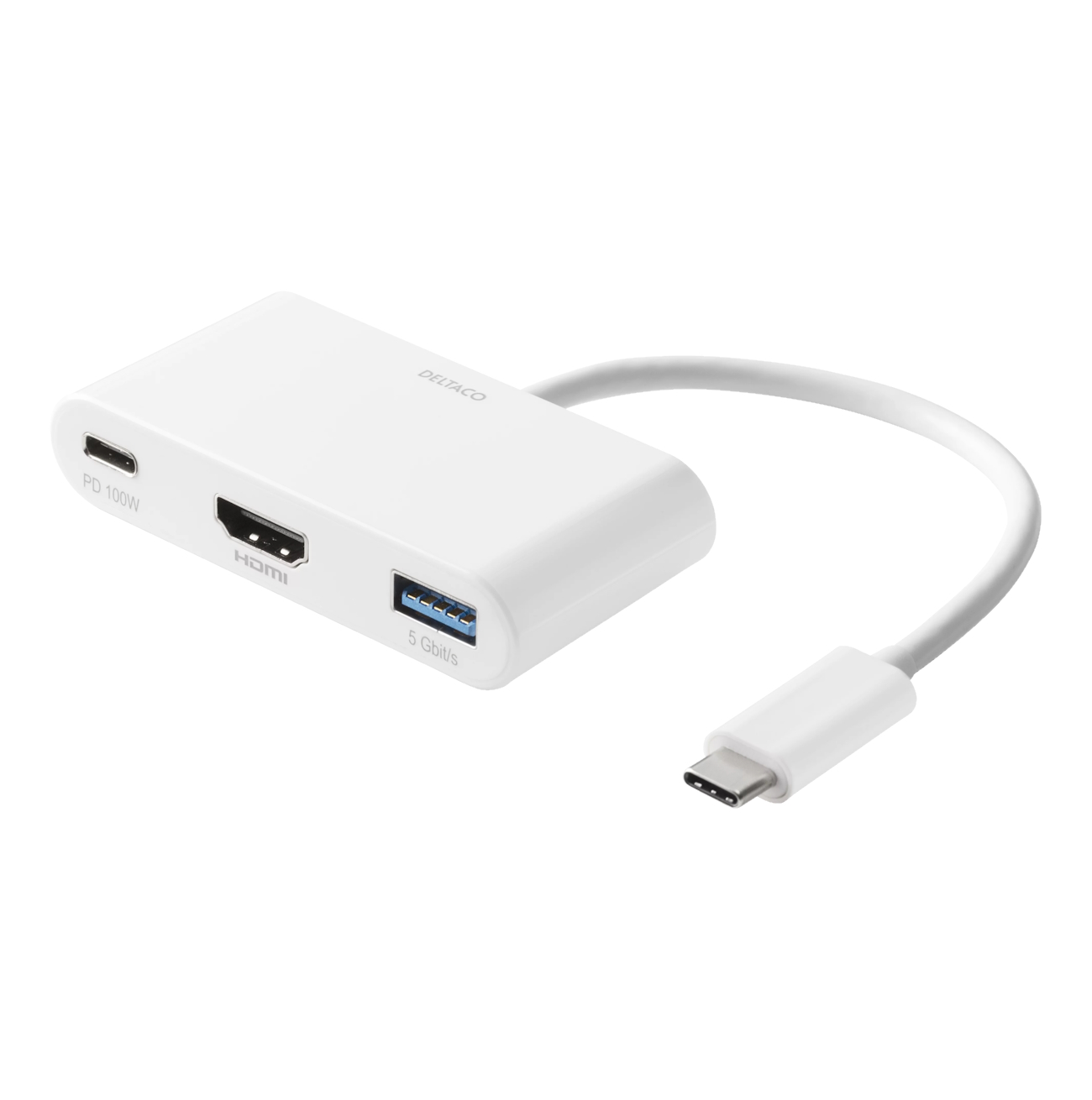 USB-C HDMI/USB-A adapteri 100W 4K USB-C - HDMI sovitin - Hintakaari.fi ...