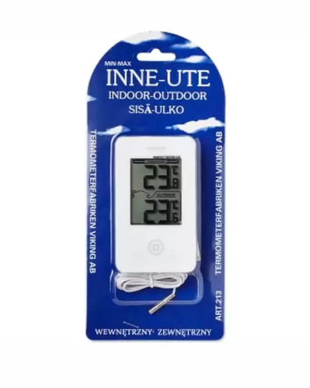 digitaalimittari sis=C3=A4- ja ulkok=C3=A4ytt=C3=B6=C3=B6n - Lämpömittarit ja sääasemat - 7316040002137 - 1