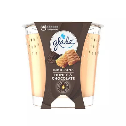 Glade tuoksukynttilä 112g Honey&Chocolat - Tuoksukynttilät ja tuoksutuikut - 5000204356687 - 1