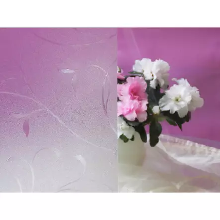 Ikkunakalvo satinoitu ornamentti - Kontaktimuovit - 4038563027437 - 1