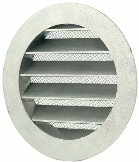 ILMANVAIHTOSÄLEIKKÖ 100MM VALUALUMIINI Europlast MRA100 - Säleiköt - 4750492104347 - 1