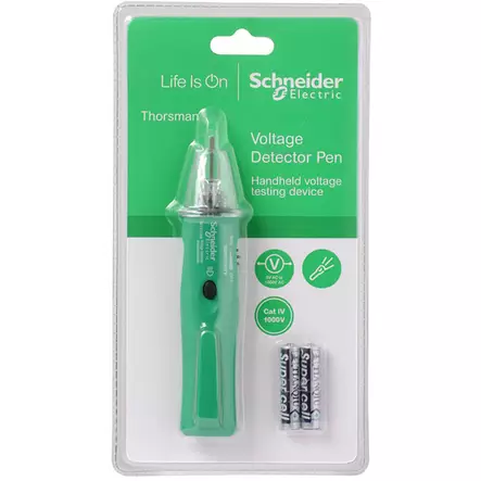 Jännitteenkoetin 5-1000VAC Schneider Electric Thorsman - Pistorasiat, haaroittimet ja kytkimet - 3606481275707 - 2