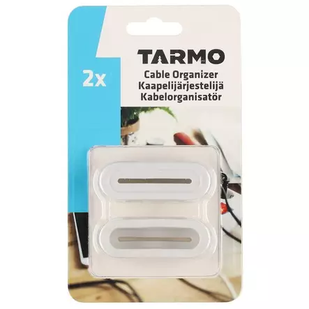 kaapelij=C3=A4rjestelij=C3=A4 2kpl tarmo johtojenj=C3=A4rjestelij=C3=A4=
- Jatkojohdot, kaapelikelat ja tarvikkeet - 6410416021607 - 2