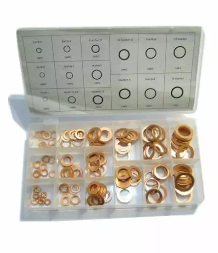 KUPARITIIVISTELAJITELMA 150 KPL - Muut liimat ja tiivisteet - 6438168088167 - 1