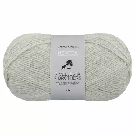 Novita 7 veljest=C3=A4 j=C3=A4k=C3=A4l=C3=A4 047 - Sukkalangat - 6412618201177 - 1