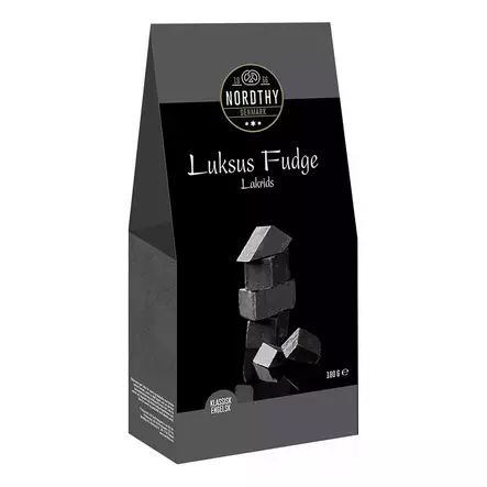 Nordthy Luxury Fudge Lakritsa 150g - Makeiset ja naposteltavat - 5711070604757 - 1