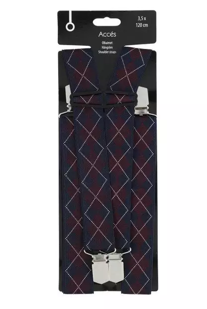 ruudulliset olkaimet - Vyöt ja henkselit - 6410413265967 - 1