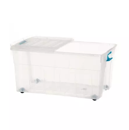 Muovinen s=C3=A4ilytyslaatikko taittuvalla kannella - Säilytyslaatikot ja muovilaatikot - 6410412530417 - 2