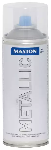 SPRAYMAALI METALLIC LAKKA 400ML MASTON - Spraymaalit - 6412492108227 - 1